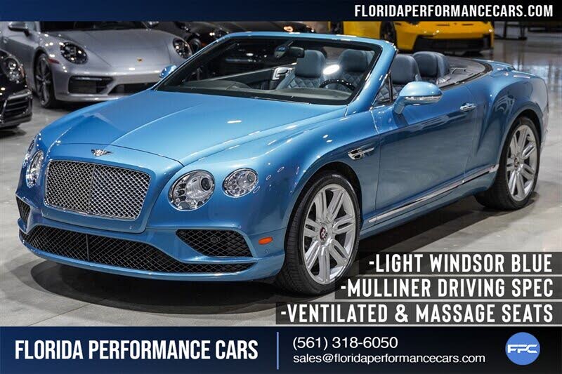 2016 Bentley Continental GTC V8 AWD