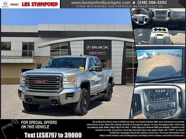 2018 GMC Sierra 2500HD SLE Double Cab SB 4WD
