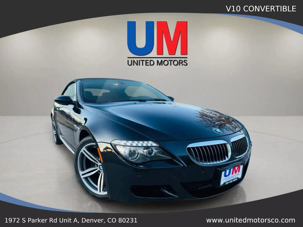 2008 BMW M6 Convertible RWD