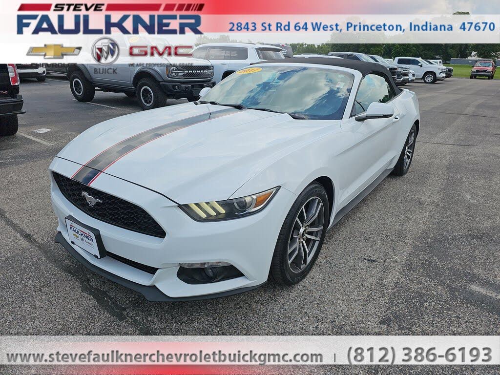 2017 Ford Mustang EcoBoost Premium Convertible RWD