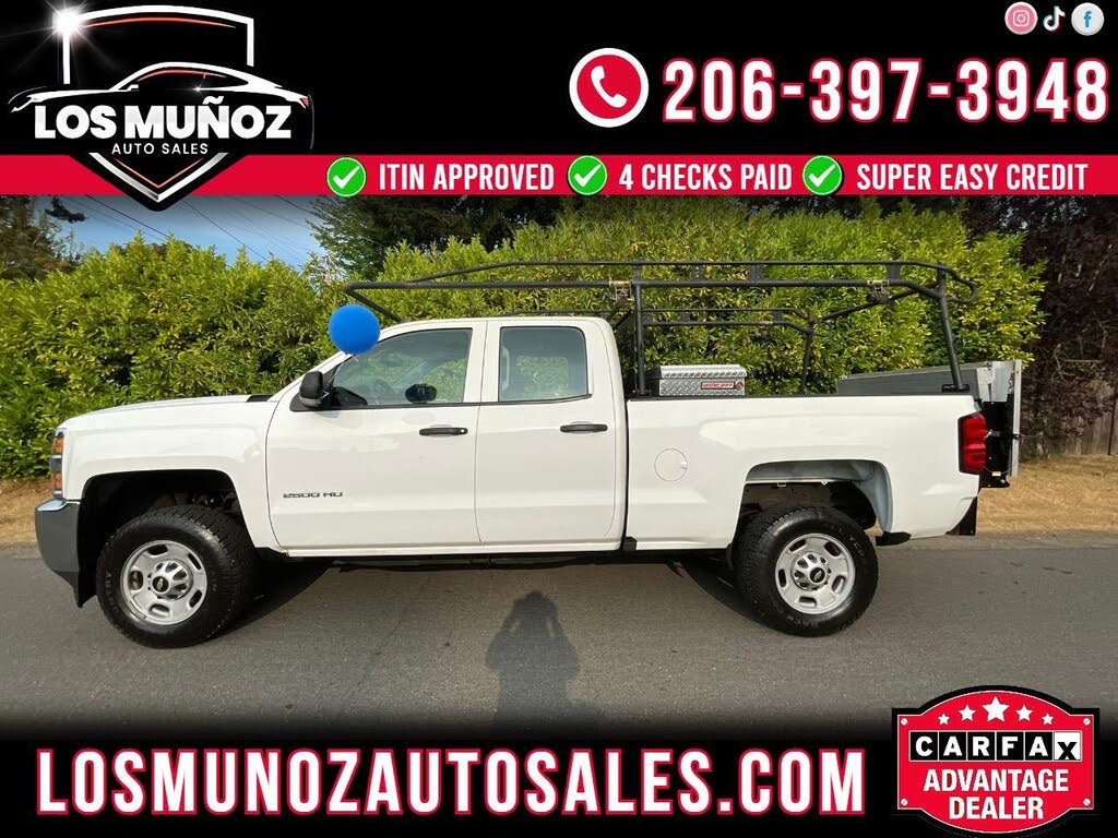 2018 Chevrolet Silverado 2500HD Work Truck Double Cab RWD