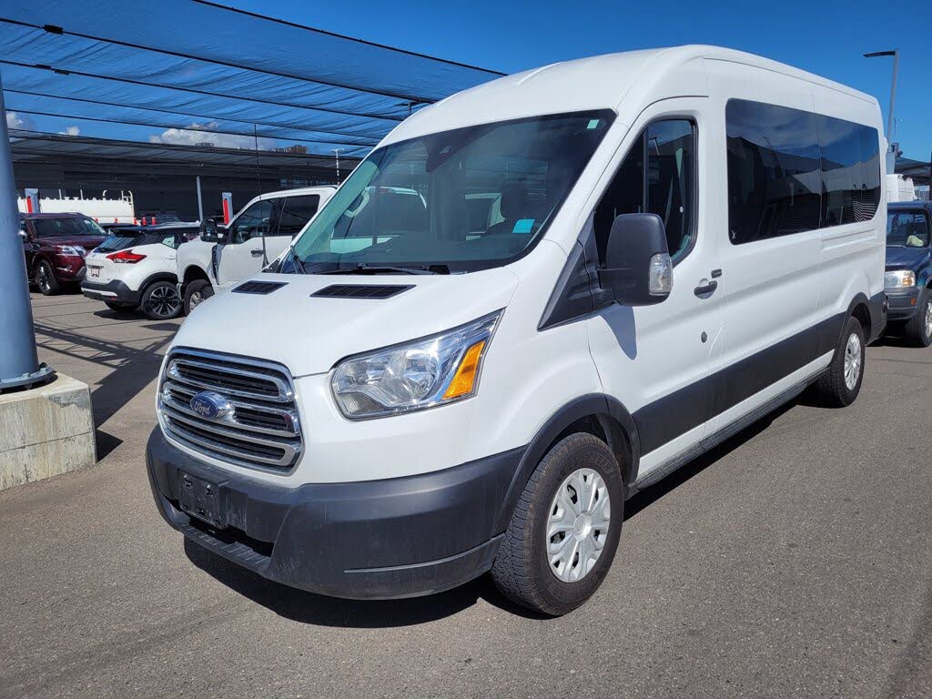 2019 Ford Transit Passenger 350 XLT Medium Roof LWB RWD with Sliding Passenger-Side Door