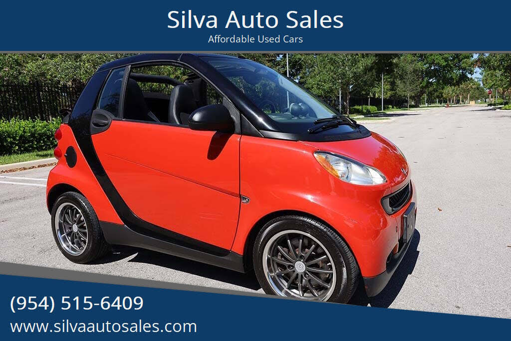 2008 smart fortwo passion cabrio