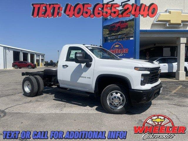 2025 Chevrolet Silverado 3500HD Chassis Work Truck Regular Cab 4WD