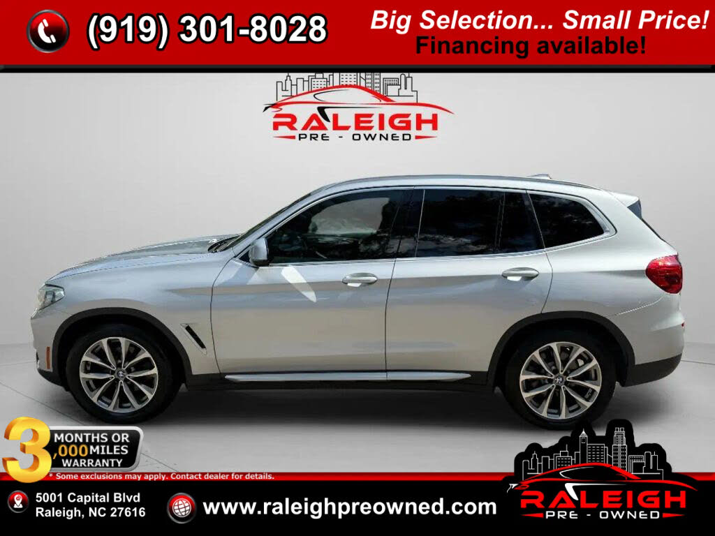 2019 BMW X3 sDrive30i RWD
