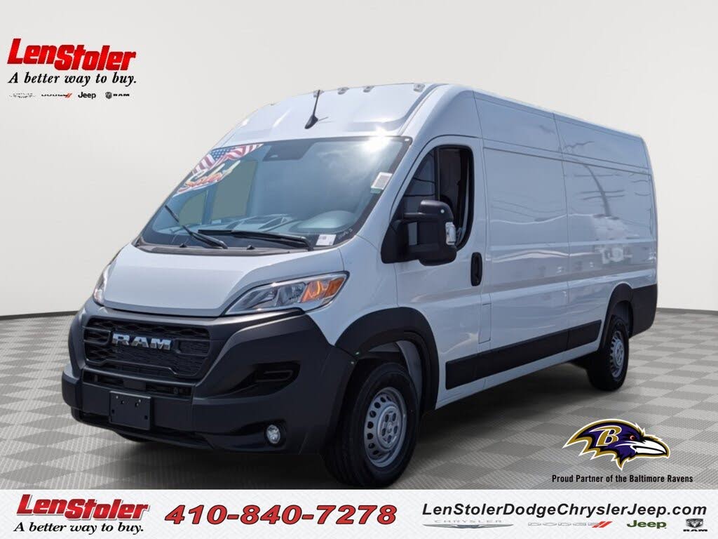 2024 RAM ProMaster 3500 Tradesman 159 High Roof Extended Cargo Van without Passenger Seat FWD