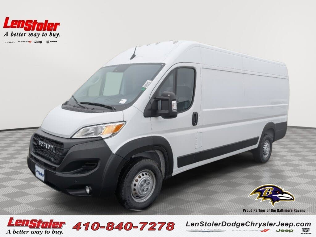 2024 RAM ProMaster 3500 Tradesman 159 High Roof Extended Cargo Van without Passenger Seat FWD