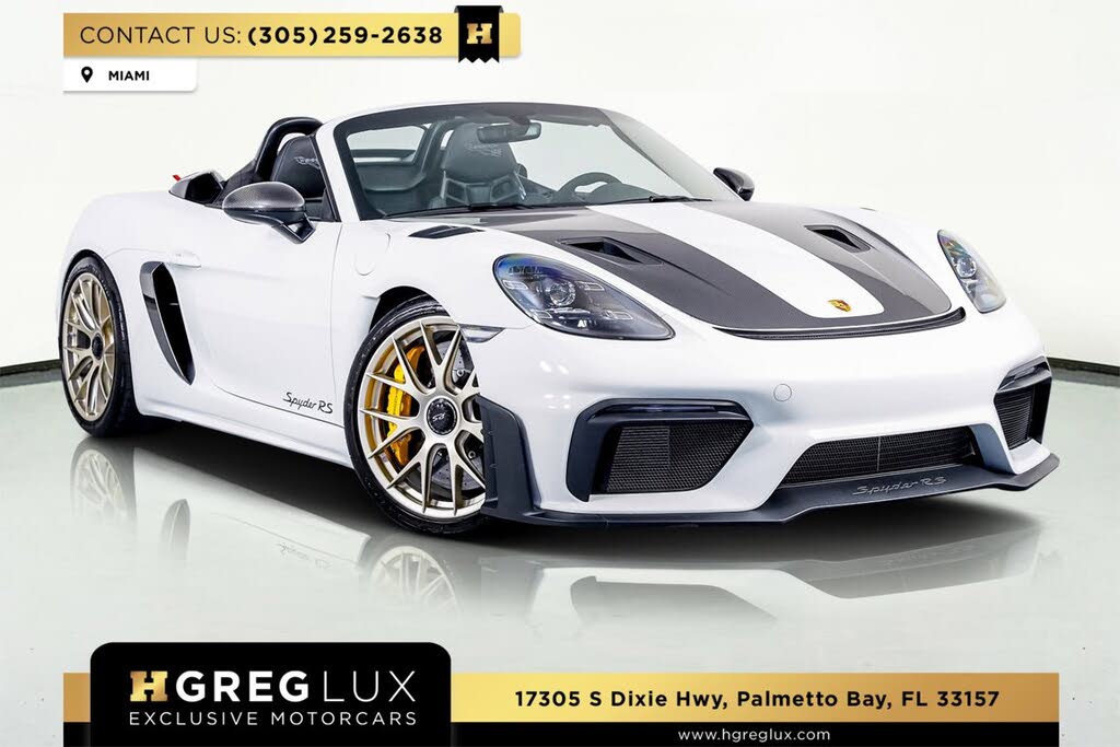 2024 Porsche 718 Boxster Spyder RS RWD