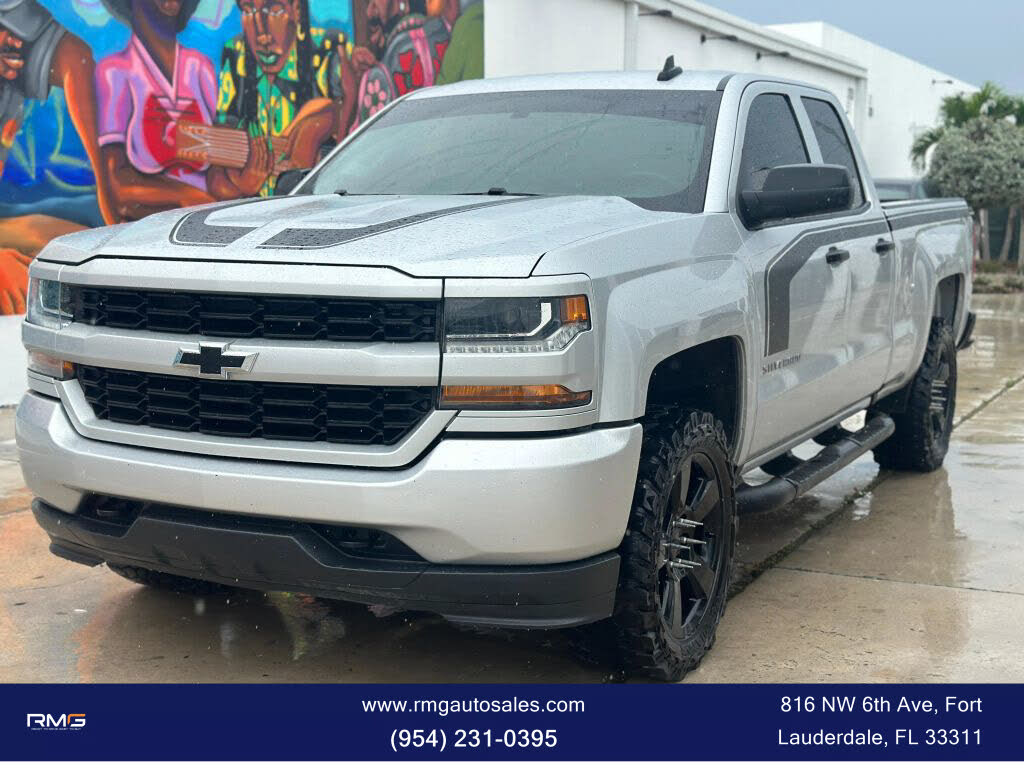 2018 Chevrolet Silverado 1500 Custom Double Cab 4WD