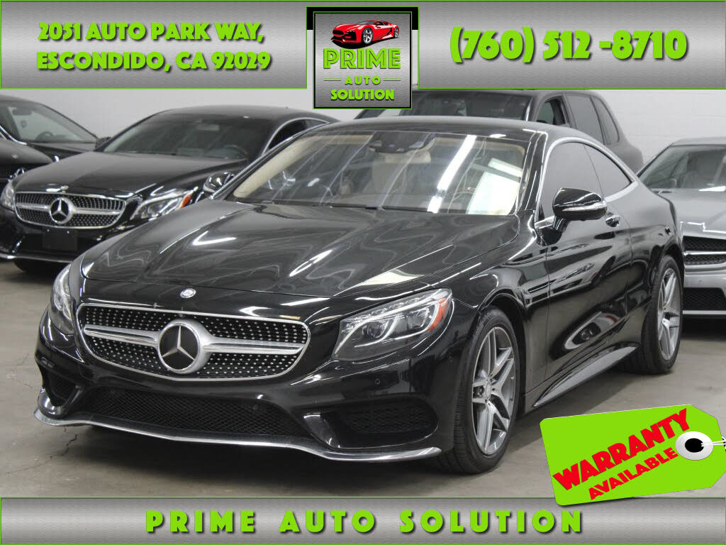 2015 Mercedes-Benz S-Class Coupe S 550 4MATIC