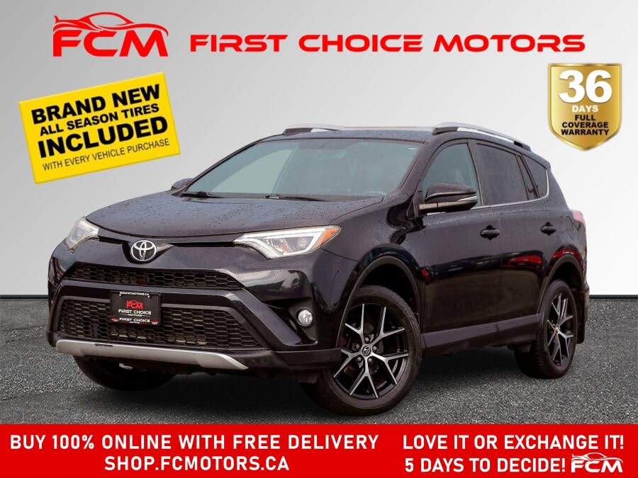 Toyota RAV4 SE AWD 2016