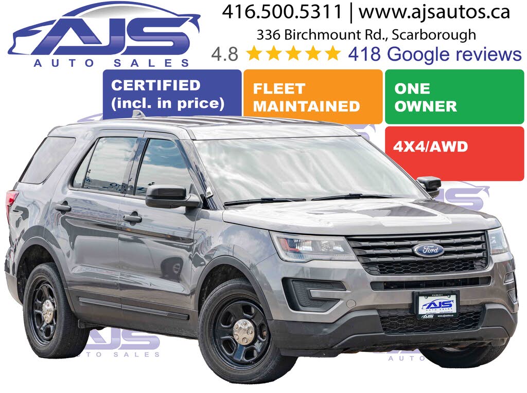2018 Ford Explorer Police Interceptor Utility AWD