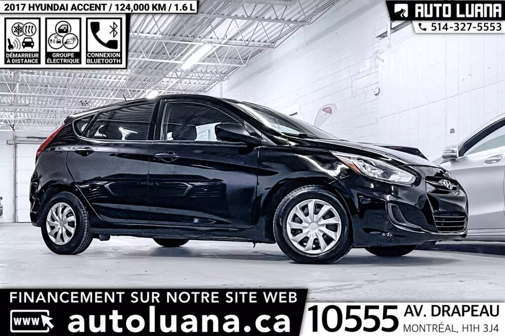 2017 Hyundai Accent GL 4-Door Hatchback FWD