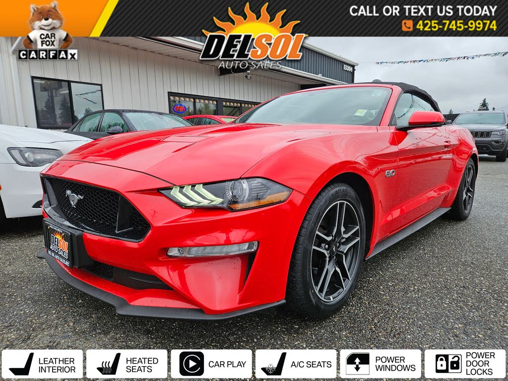 2018 Ford Mustang GT Premium Convertible RWD