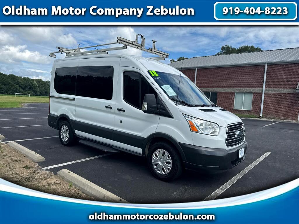 2018 Ford Transit Passenger 150 XL Medium Roof RWD with Sliding Passenger-Side Door