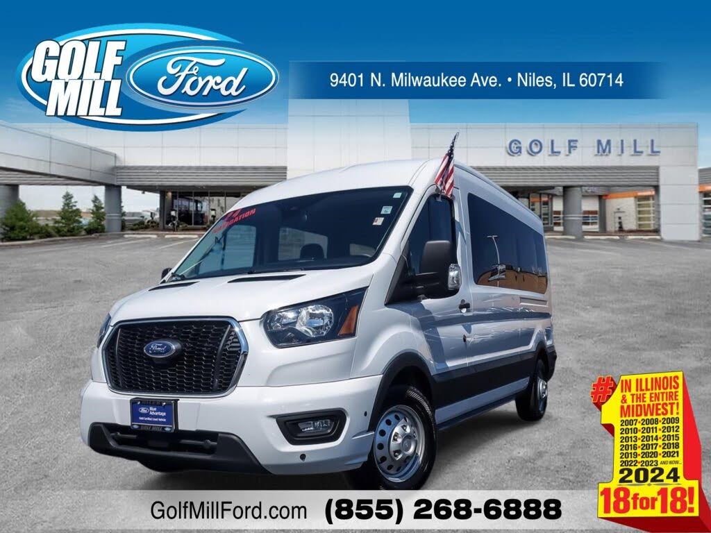 2024 Ford Transit Passenger 350 XLT Medium Roof LB AWD