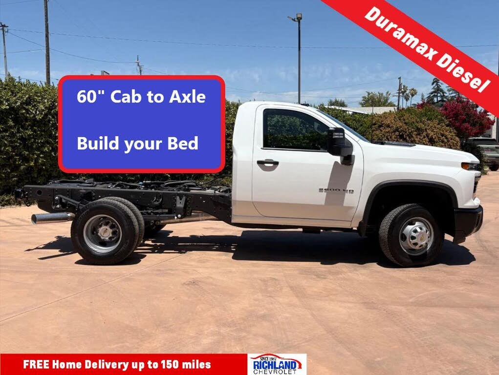 2025 Chevrolet Silverado 3500HD Chassis Work Truck Regular Cab RWD