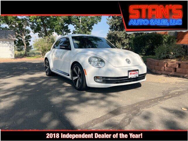 2012 Volkswagen Beetle White Turbo