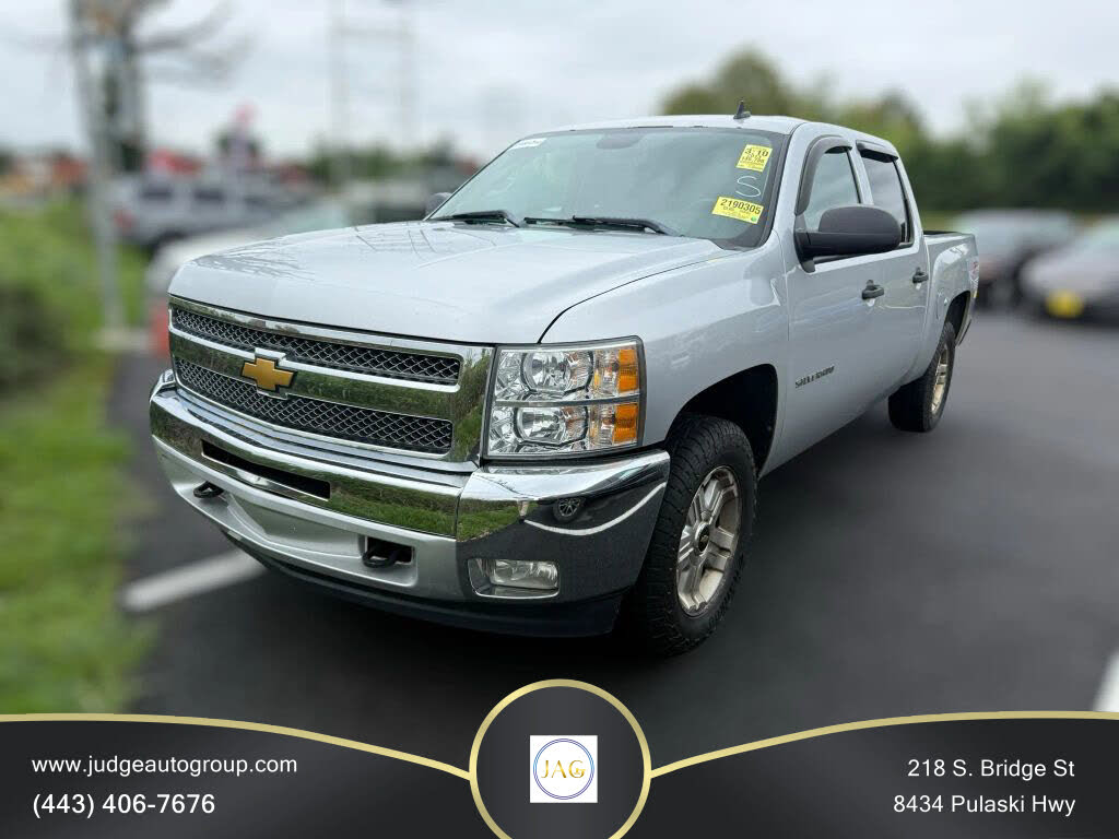 2013 Chevrolet Silverado 1500 LT Crew Cab 4WD