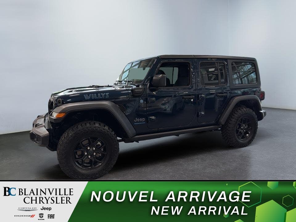 2025 Jeep Wrangler 4xe Willys 4WD
