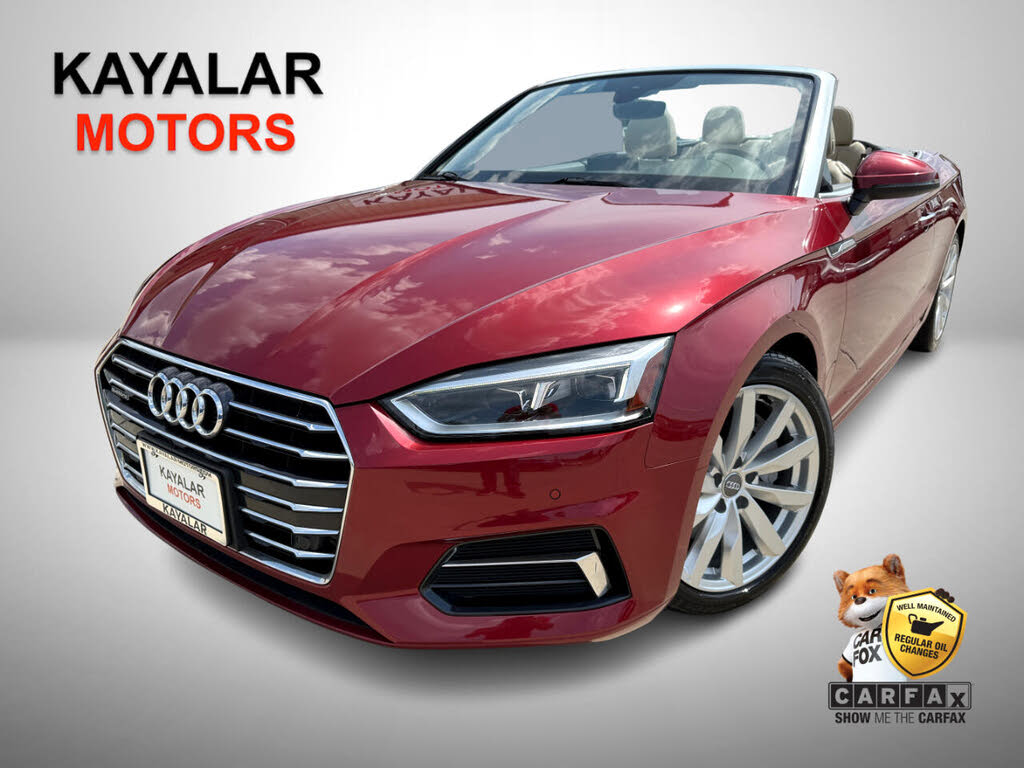 2018 Audi A5 2.0T quattro Premium Plus Cabriolet AWD