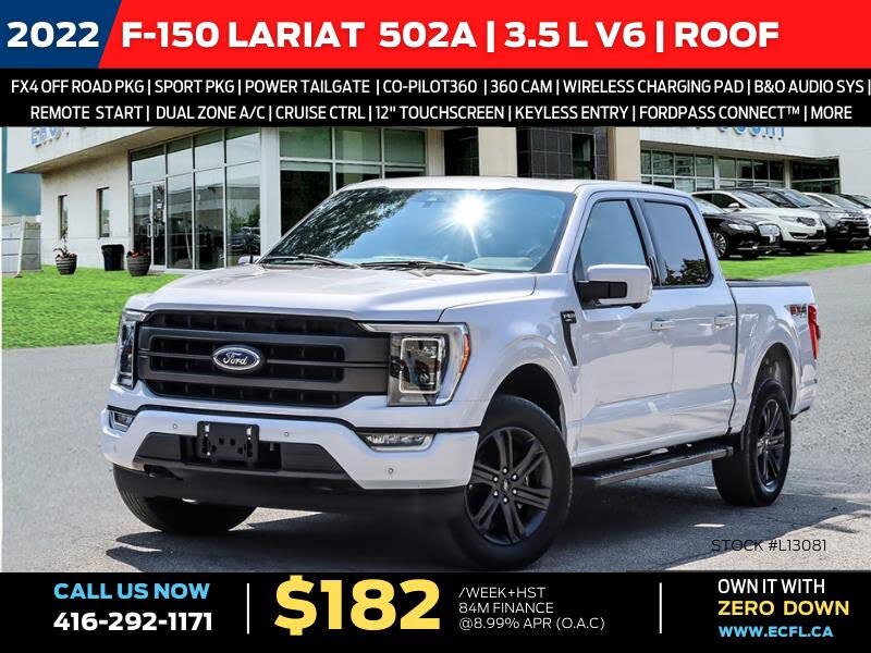 2022 Ford F-150 Lariat SuperCrew LB 4WD