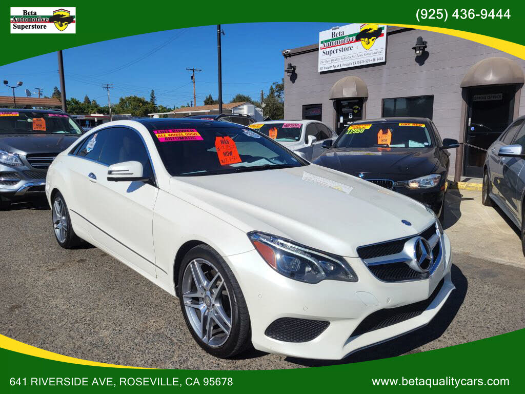 2015 Mercedes-Benz E-Class E 400 Coupe 4MATIC AWD