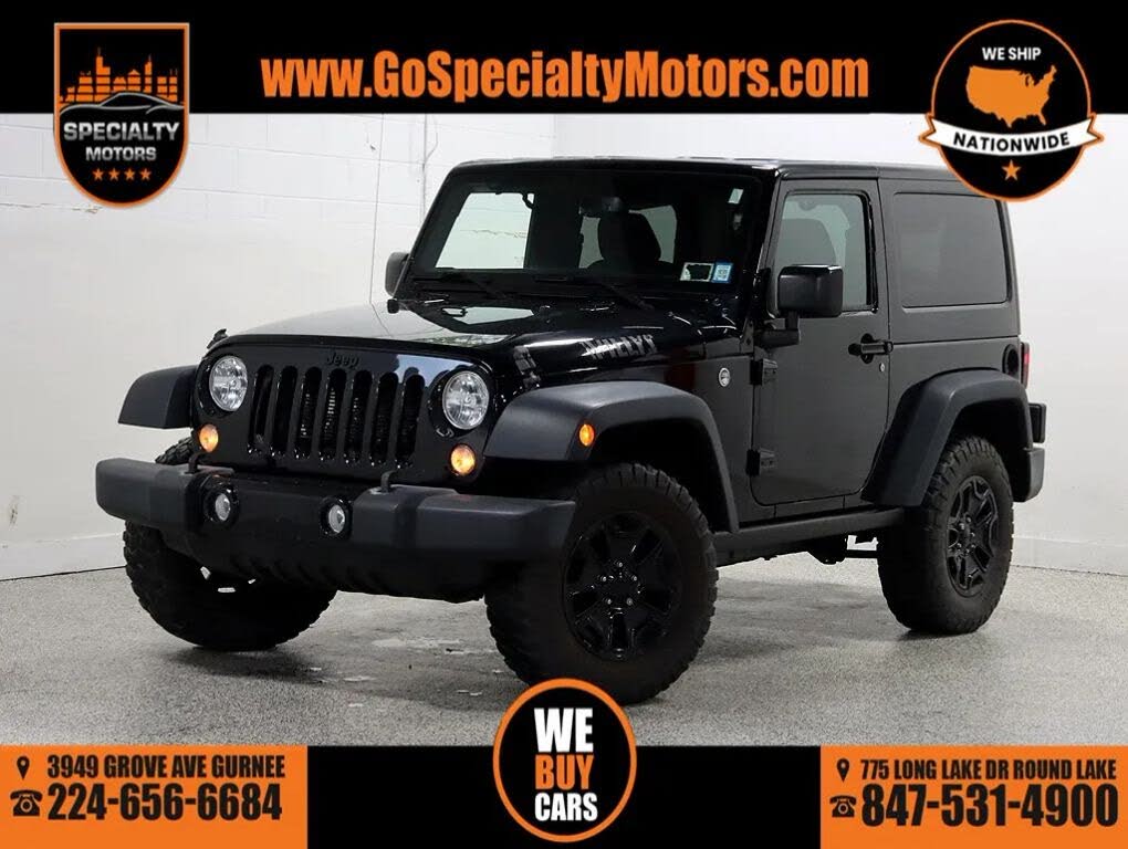 2016 Jeep Wrangler Willys Wheeler W 4WD