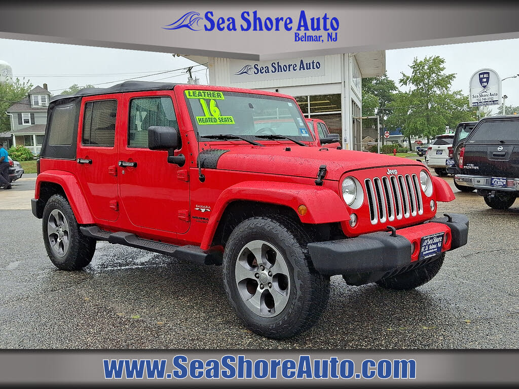 2016 Jeep Wrangler Unlimited Sahara 4WD