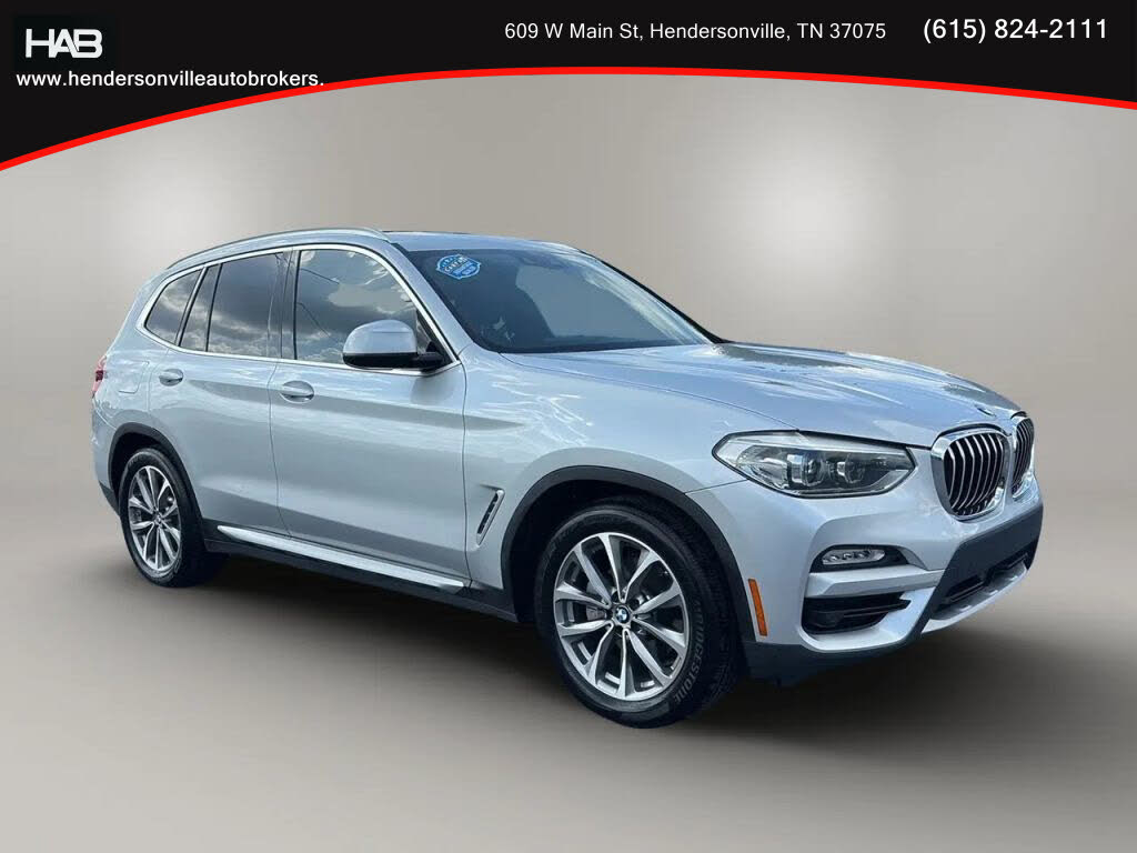 2019 BMW X3 sDrive30i RWD