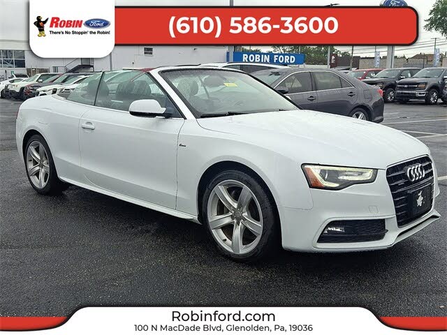 2016 Audi A5 2.0T quattro Premium Plus Cabriolet AWD