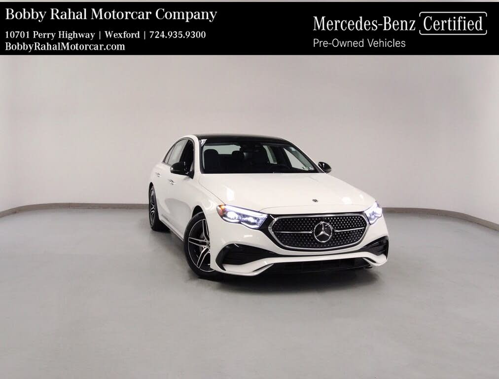 2024 Mercedes-Benz E-Class E 350 4MATIC