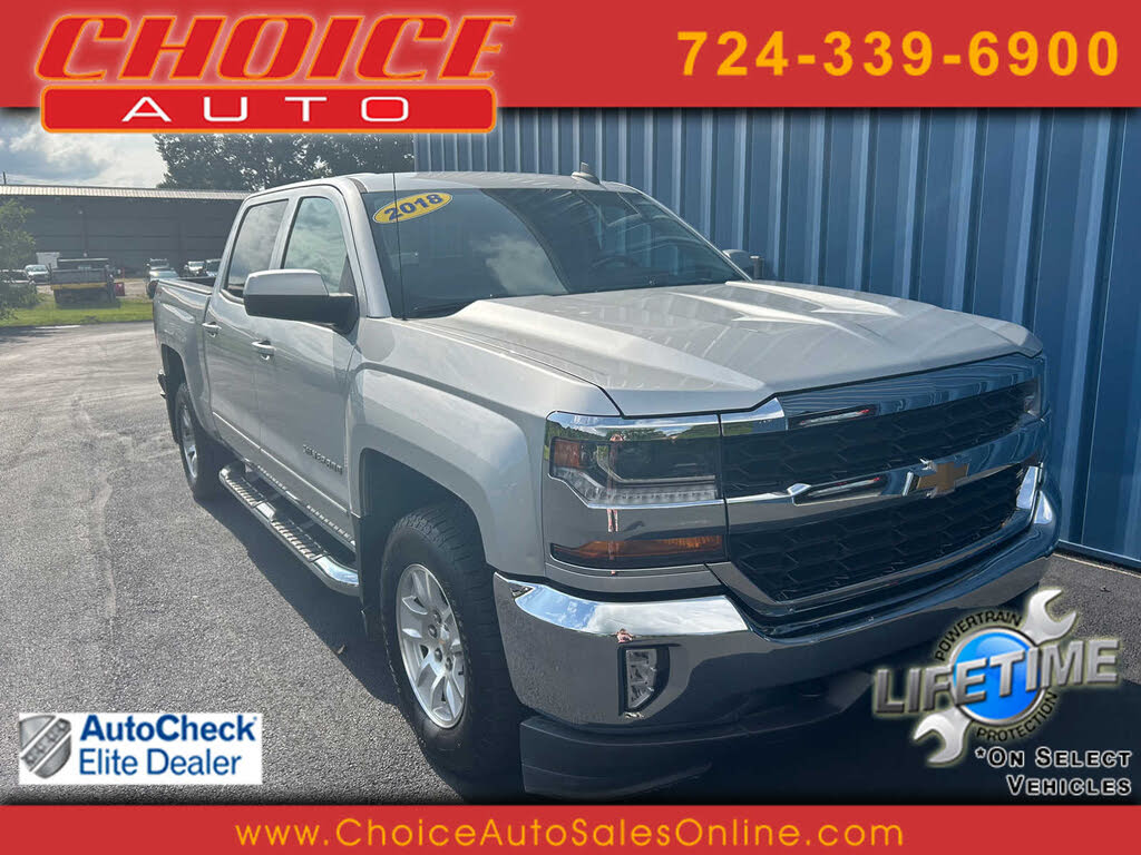 2018 Chevrolet Silverado 1500 LT Crew Cab 4WD