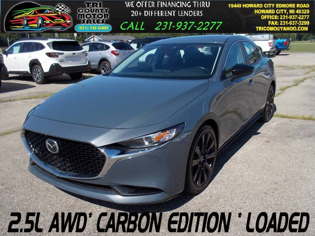 2023 Mazda MAZDA3 2.5 S Carbon Edition Sedan AWD