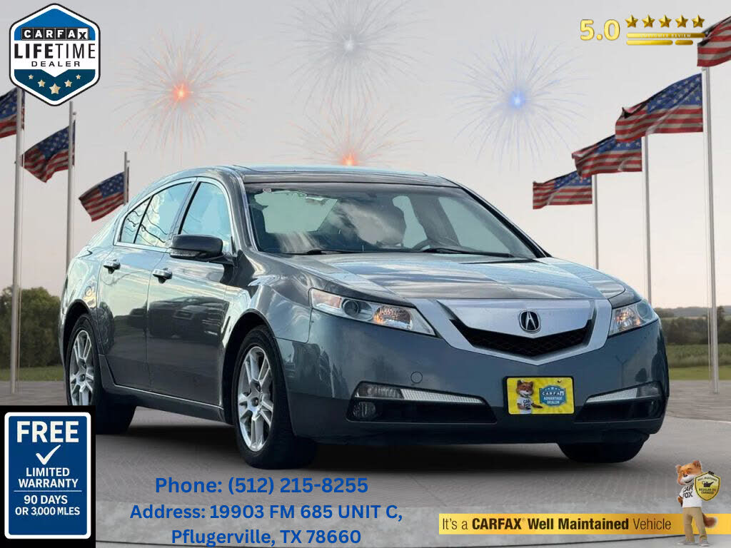 2010 Acura TL FWD with Technology Package and 18-inch Wheels