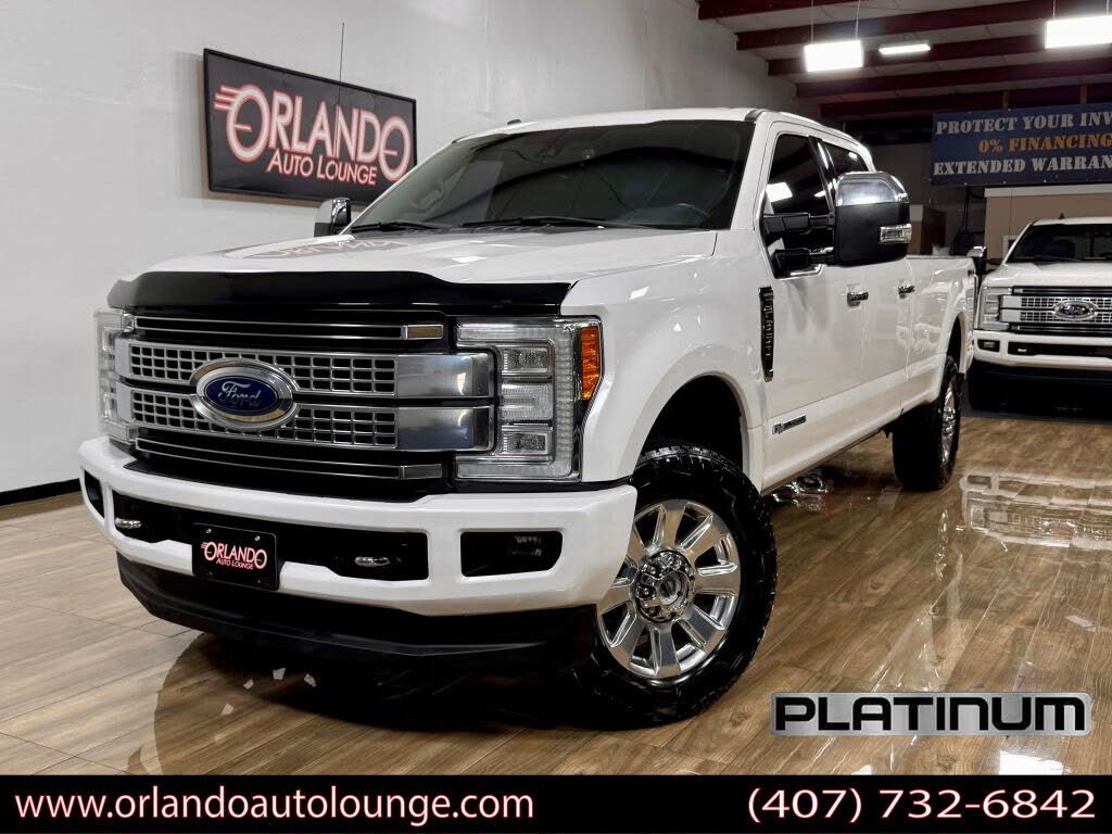 2017 Ford F-350 Super Duty Platinum Crew Cab LB 4WD