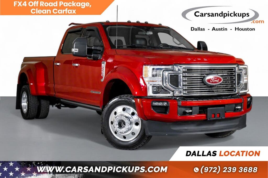 2022 Ford F-450 Super Duty Limited Crew Cab LB DRW 4WD