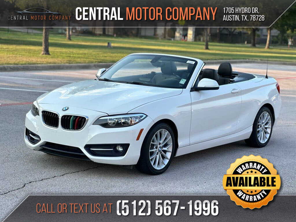 2016 BMW 2 Series 228i Convertible RWD