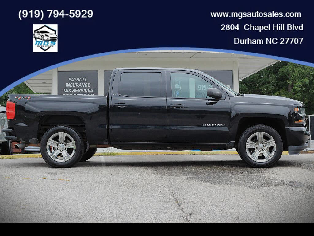 2018 Chevrolet Silverado 1500 Custom Crew Cab 4WD