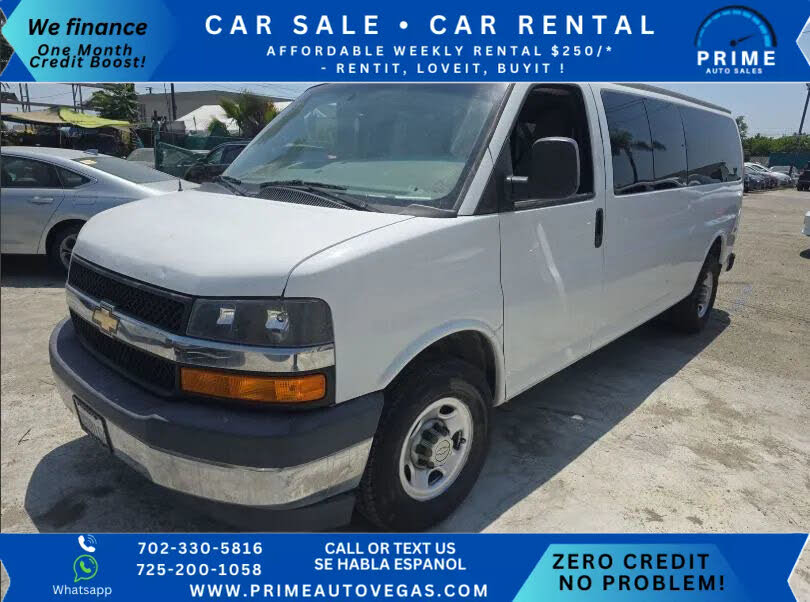 2017 Chevrolet Express 3500 LT Extended RWD