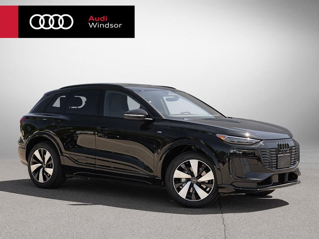 2025 Audi Q6 e-tron quattro Progressiv with Black Optics Package