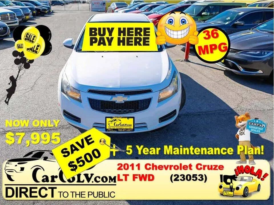 2011 Chevrolet Cruze 1LT Sedan FWD