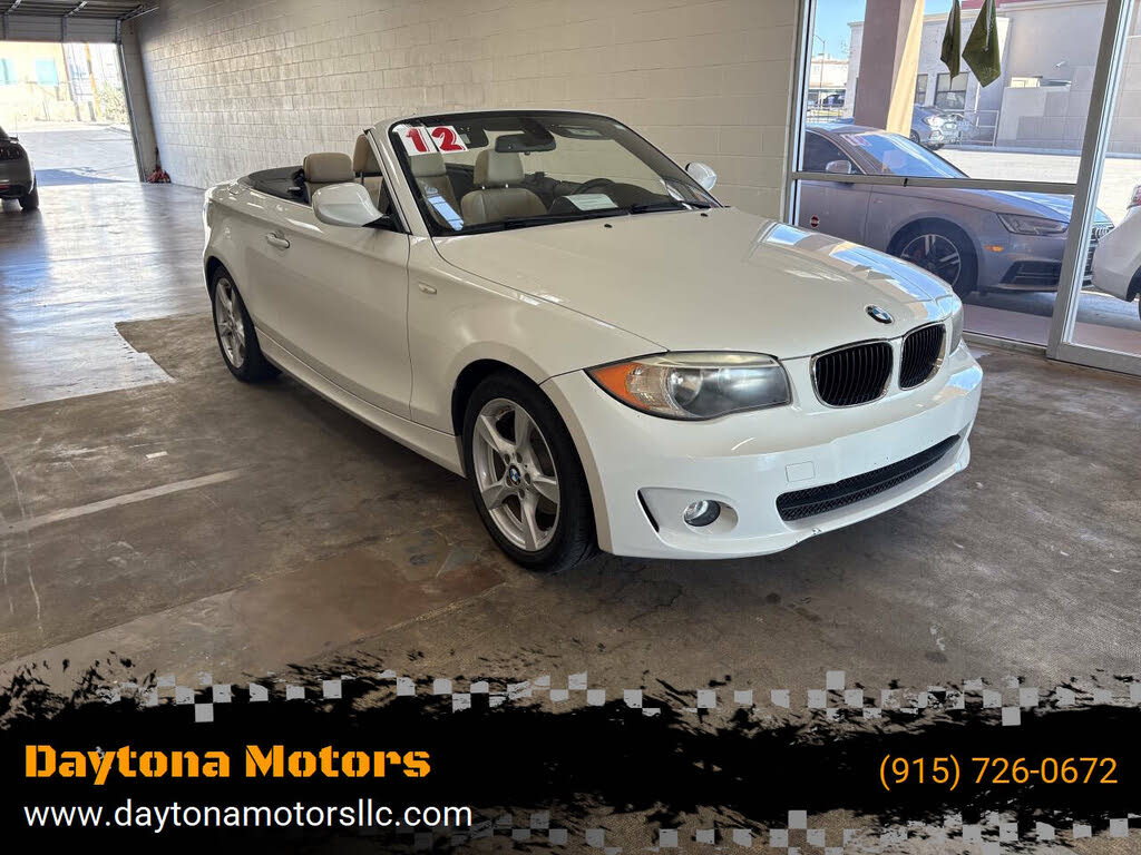 2012 BMW 1 Series 128i Convertible RWD