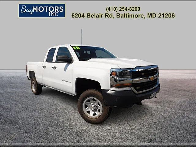 2018 Chevrolet Silverado 1500 Work Truck Double Cab 4WD