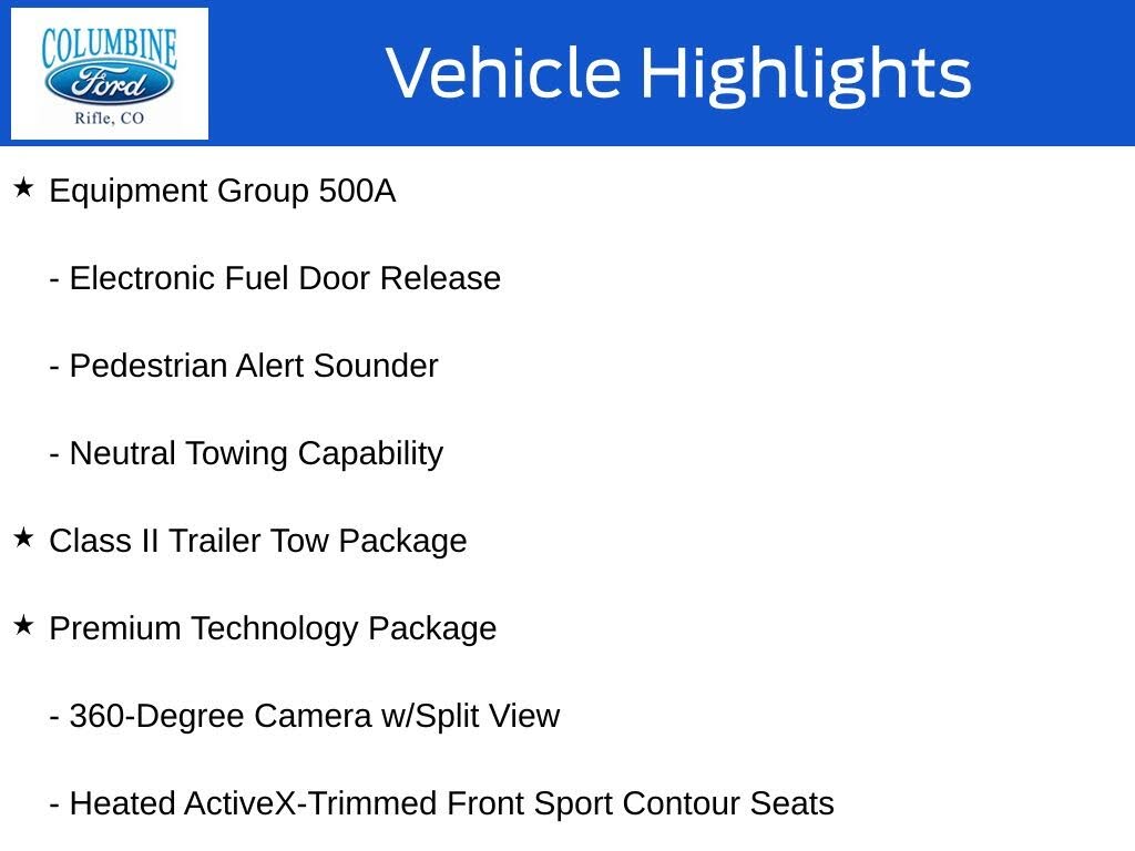 2025 Ford Escape Hybrid ST-Line Elite AWD
