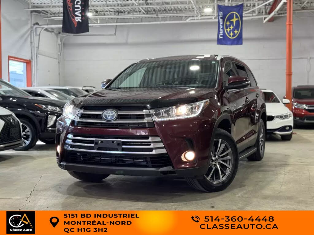 Toyota Highlander Hybrid XLE AWD 2019