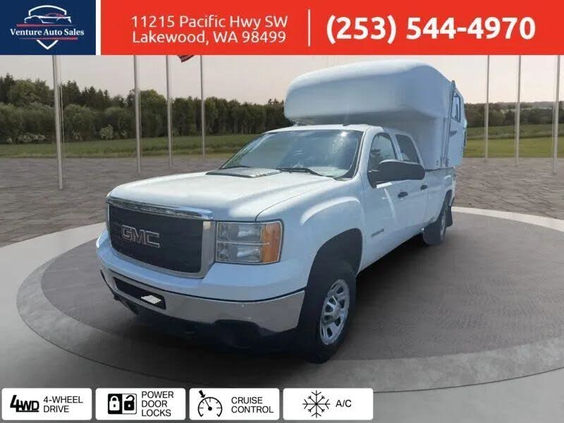 2013 GMC Sierra 3500HD Work Truck Crew Cab 4WD