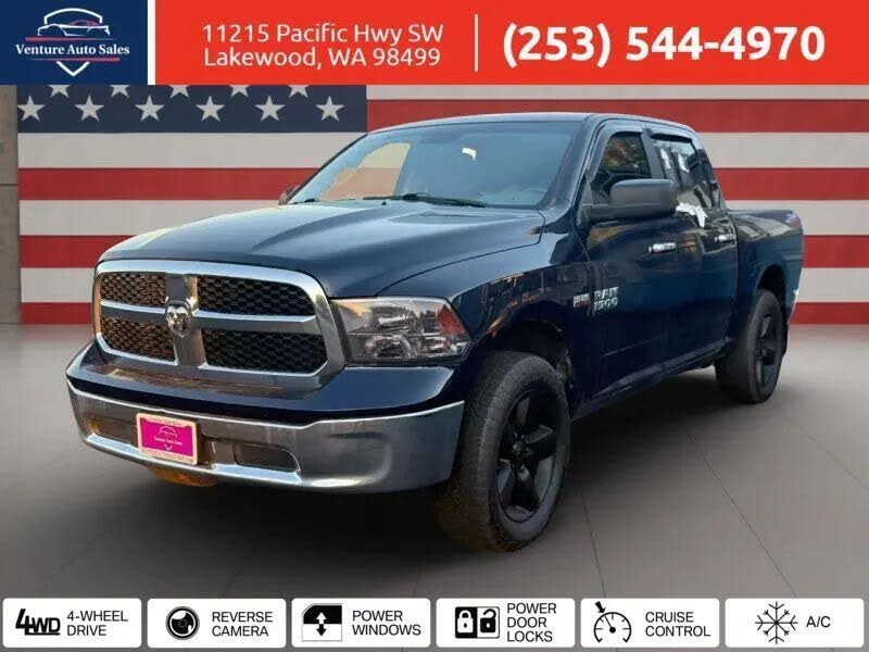 2018 RAM 1500 SLT Crew Cab 4WD