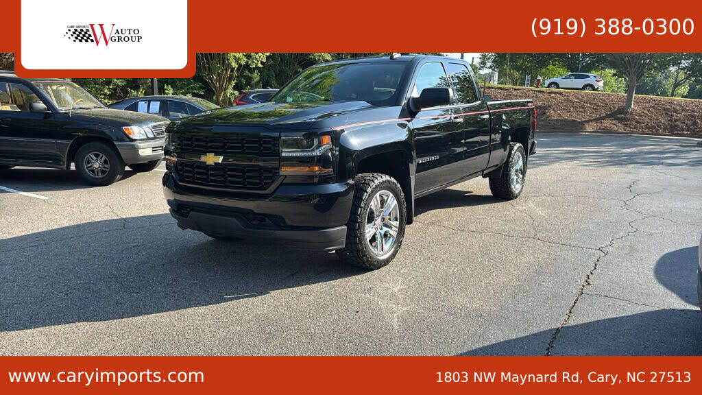 2018 Chevrolet Silverado 1500 Custom Double Cab 4WD