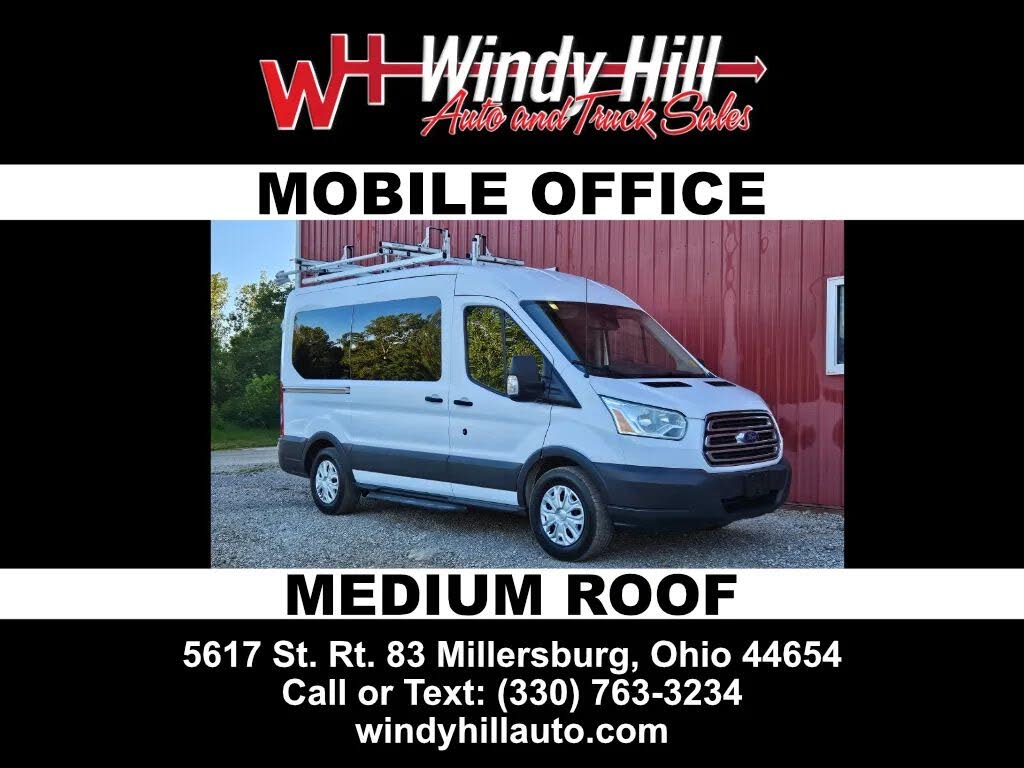 2016 Ford Transit Passenger 150 XLT Medium Roof RWD with Sliding Passenger-Side Door